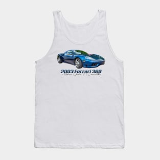 2003 Ferrari 360 Modena Spider F1 Convertible Tank Top